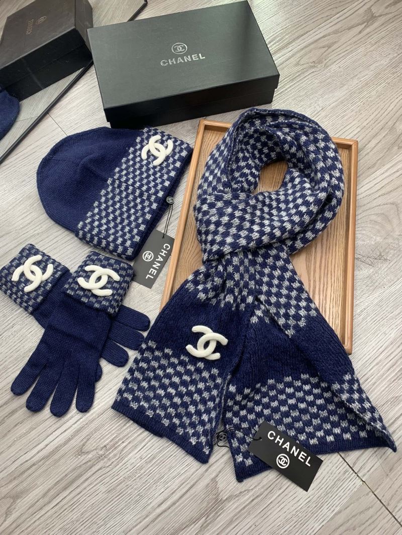 Chanel Caps Scarfs